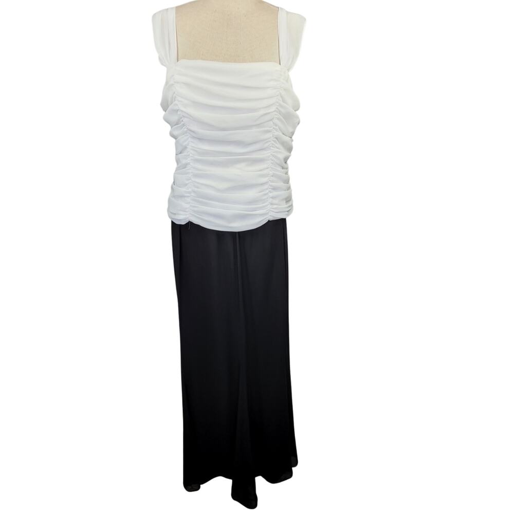 Ursula of Switzerland Black and White 2 Piece Dress Size 10 New with Tags